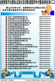 北京市自費出國留學(xué)中介服務(wù)機構(gòu)權(quán)威名單解讀（第二批次）